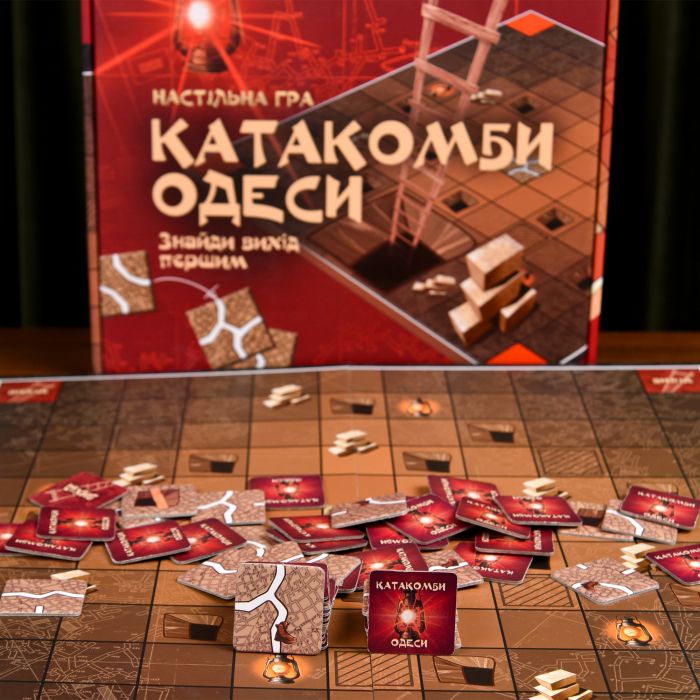 Настільна гра Strateg Катакомби Одеси українською мовою 30285