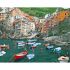 Картина за номерами Strateg ПРЕМІУМ Відпочинок в Італії з лаком розміром 40х50 см VA-2190
