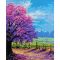 Картина за номерами Strateg ПРЕМІУМ Яскрава весна з лаком розміром 40х50 см (SY6914)