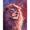 Картина за номерами Strateg ПРЕМІУМ Лев із Нарнії розміром 40х50 см (DY194)