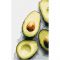Картина за номерами Strateg ПРЕМІУМ Половинки авокадо розміром 50х25 см (WW009)