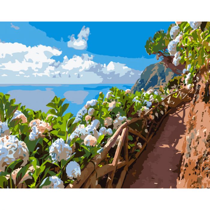 Набір для розпису по номерах  Strateg розміром 40х50 см (GS1011)