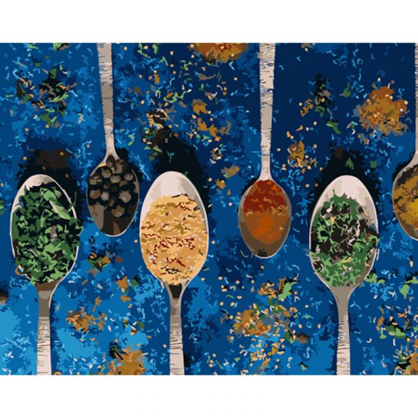 Набір для розпису по номерах Спеції Strateg розміром 40х50 см (GS1340)