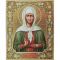 Алмазна картина Strateg ПРЕМІУМ Свята Матрона розміром 40х50 см (L-102)