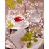 Картина за номерами Strateg ПРЕМІУМ Весняне чаювання з лаком та з рівнем розміром 40х50 см (GS1378)