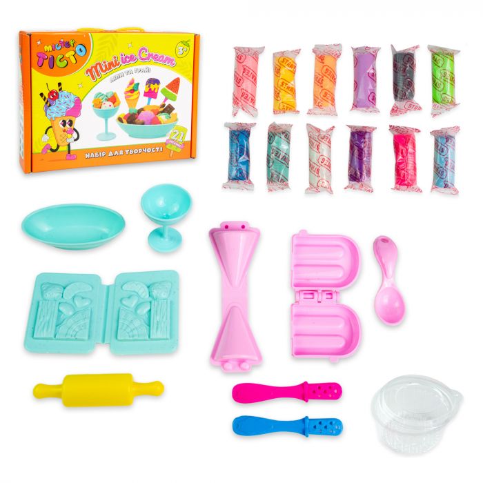 Набір для творчості Містер тісто Mini Cream Strateg українською мовою (41010)