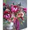 Алмазна мозаїка Strateg ПРЕМІУМ Квіткова магія розміром 30х40 см (HEG86875)