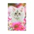Алмазна мозаїка Strateg ПРЕМІУМ Ласкаве кошеня без підрамника розміром 10х15 см (YAB28622)