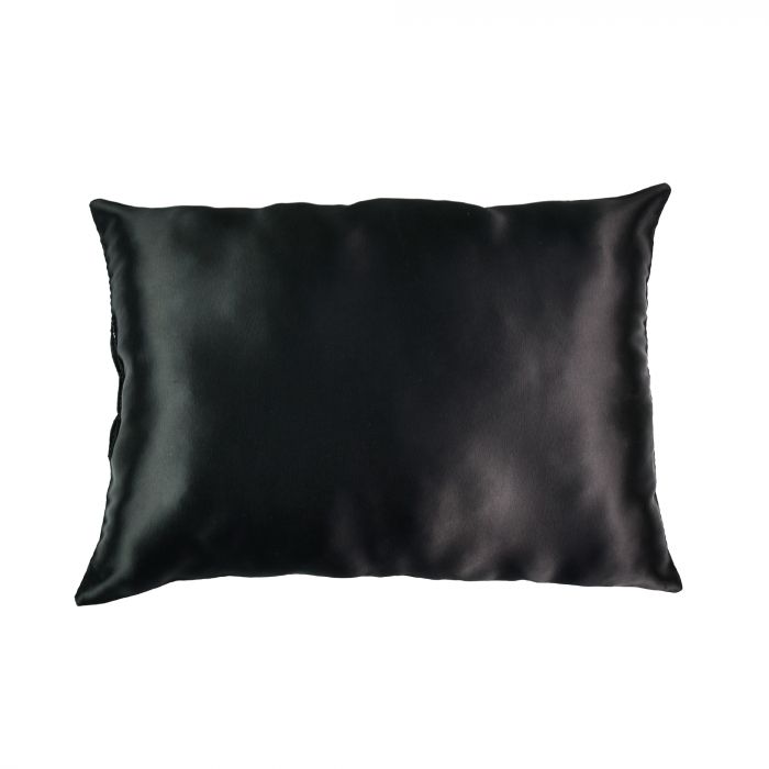 Подушка "Кіцуне" розмір 26*35 см (чорна) з нанесенням сублімації  (60671)