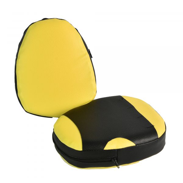 Лапи боксерські жовто-чорні Strateg 2 шт (2091)