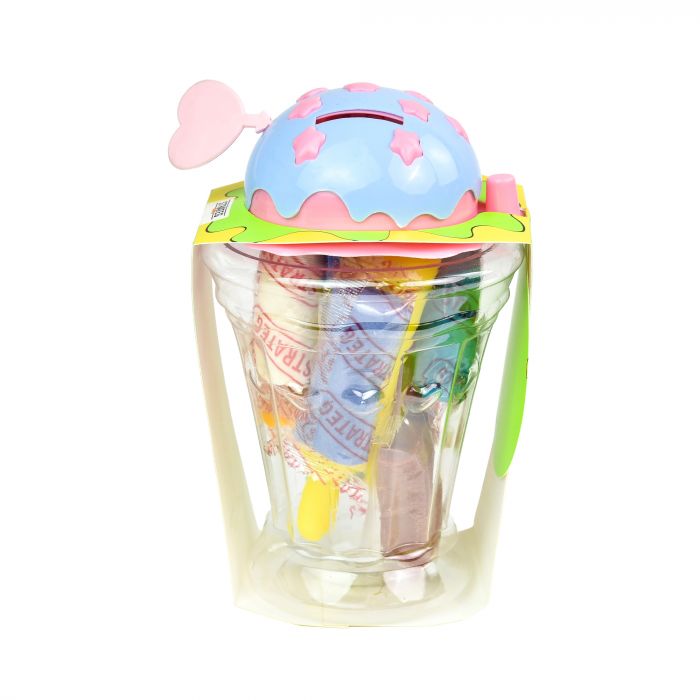 Набір для творчості Містер тісто Стакан-морозиво Strateg українською мовою (41049)