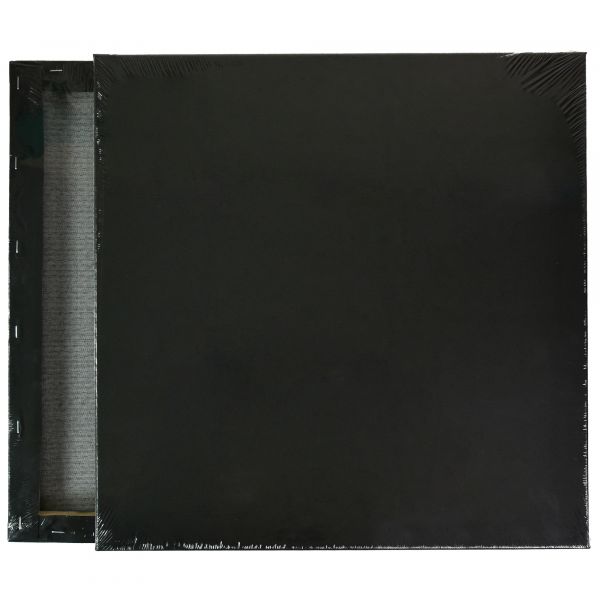 Полотно Strateg на чорному фоні розміром 40х40 см (AV4040)