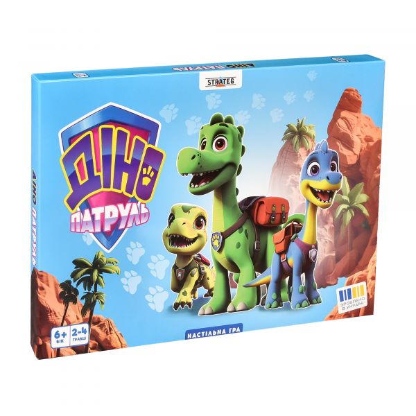 Настільна гра Діно Патруль українською мовою (30645)