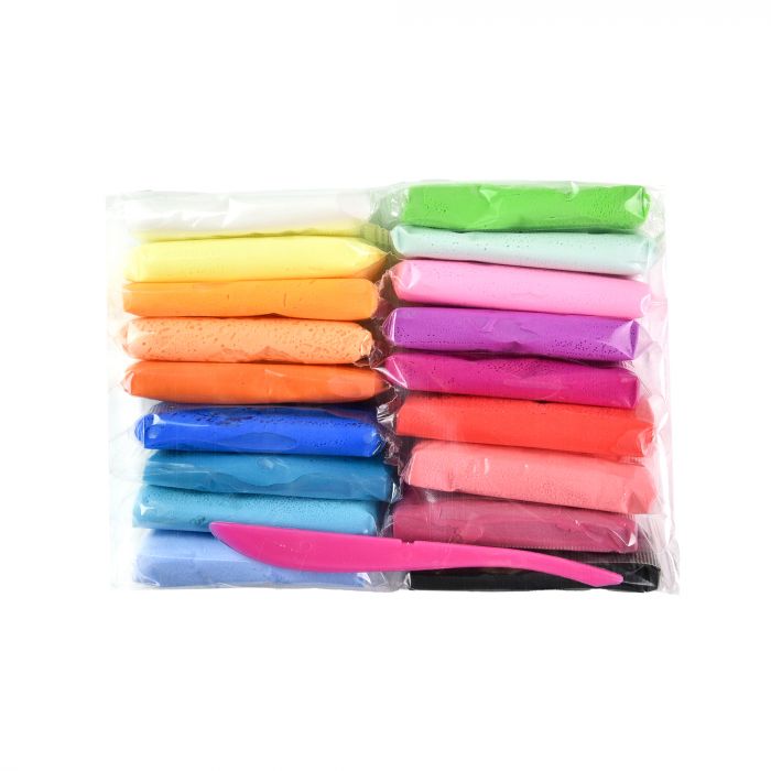 Набір для творчості "U'DO Clay 18 шт." брикет 6 г Strateg (30839)