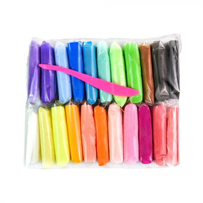 Набір для творчості "U'DO Clay 22 шт." брикет 6 г Strateg (30872)