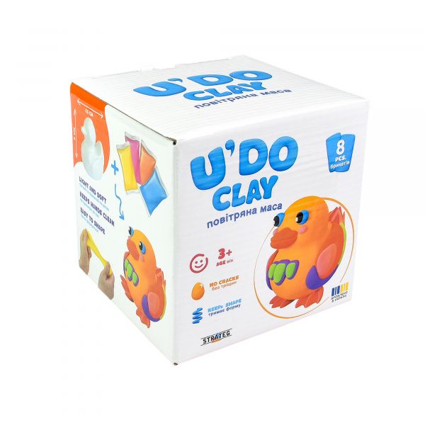 Набір для творчості Strateg "Каченя U'DO Clay" (30749)