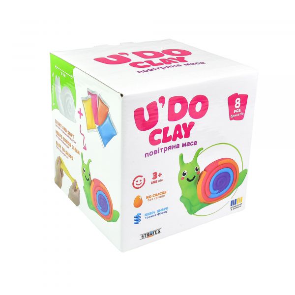 Набір для творчості Strateg "Равлик U'DO Clay" (30746)
