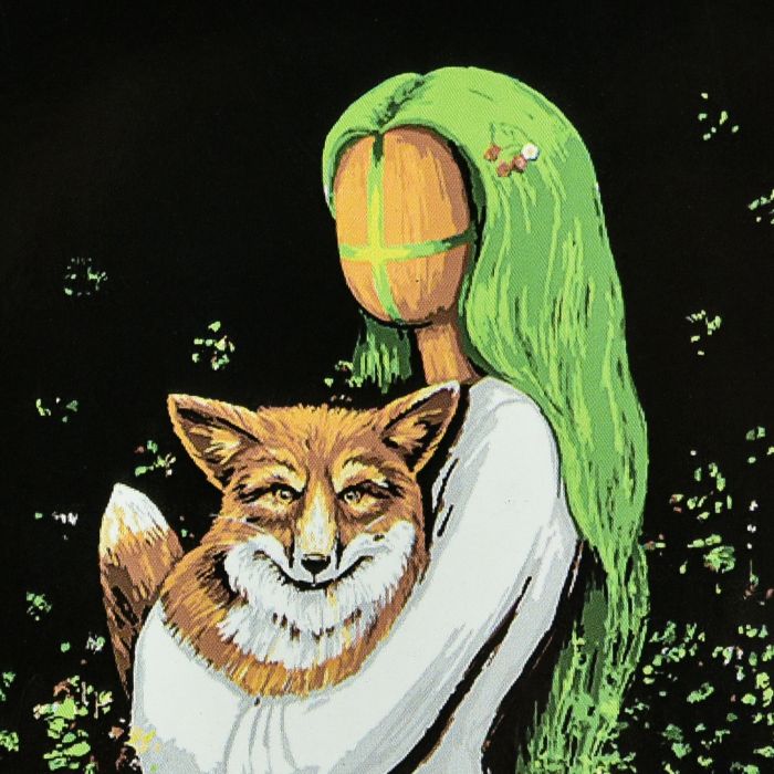 Набір для розпису по номерах Лагідна Strateg на чорному фоні розміром 40х40 см (AV4040-87)