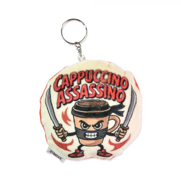 Плюшевий брелок Strateg Капучіні Нападіні (60886)