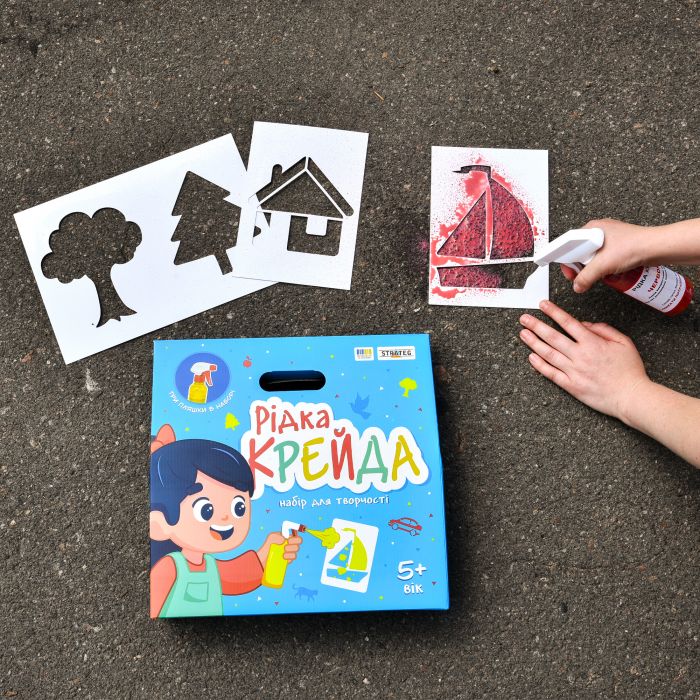 Набір для творчості Strateg Рідка крейда (30925)