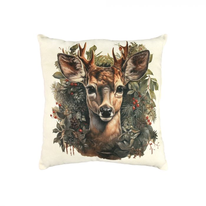 Подушка мікровелюр Strateg Лісовий гість 35*35 см (61159)