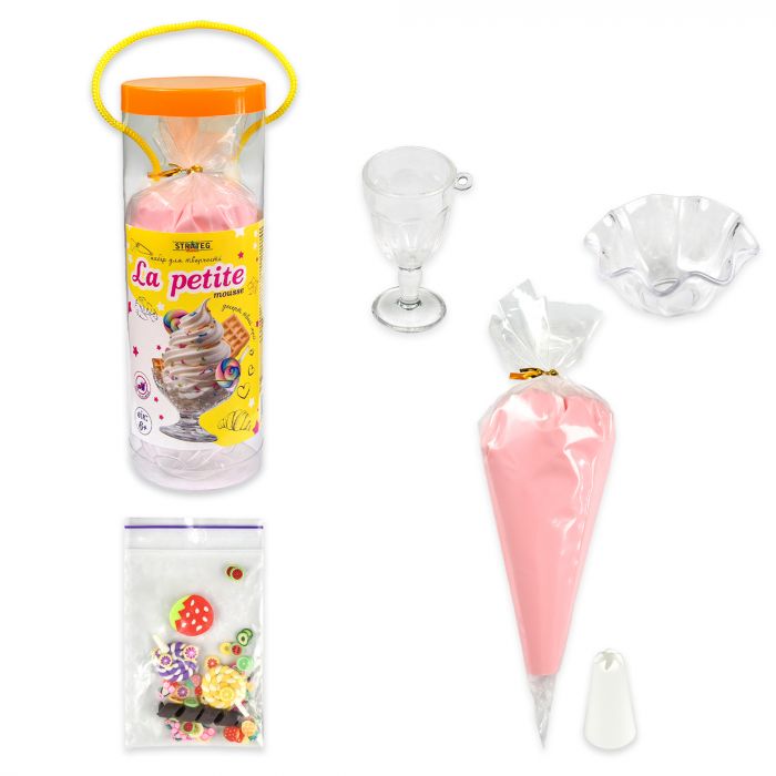 Набір для творчості Strateg Mousse La Petite (Мус Ля Петіт) у блістері  (71312)