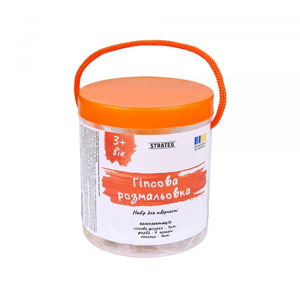 Набір для творчості Strateg Гіпсова розмальовка. Песик (30944)