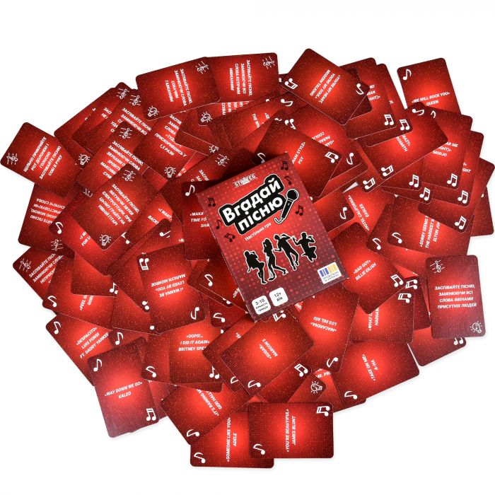 Настільна гра Strateg Вгадай пісню (30947)