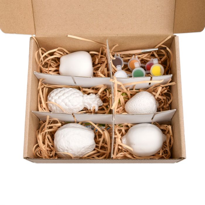 Набір для творчості Strateg Гіпсові розмальовки: розфарбуй фрукти (30989)