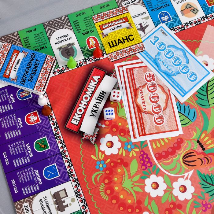 Настільна гра Strateg Економіка України (31029)