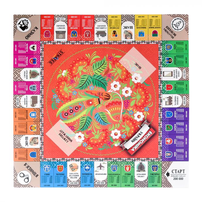 Настільна гра Strateg Економіка України (31029)