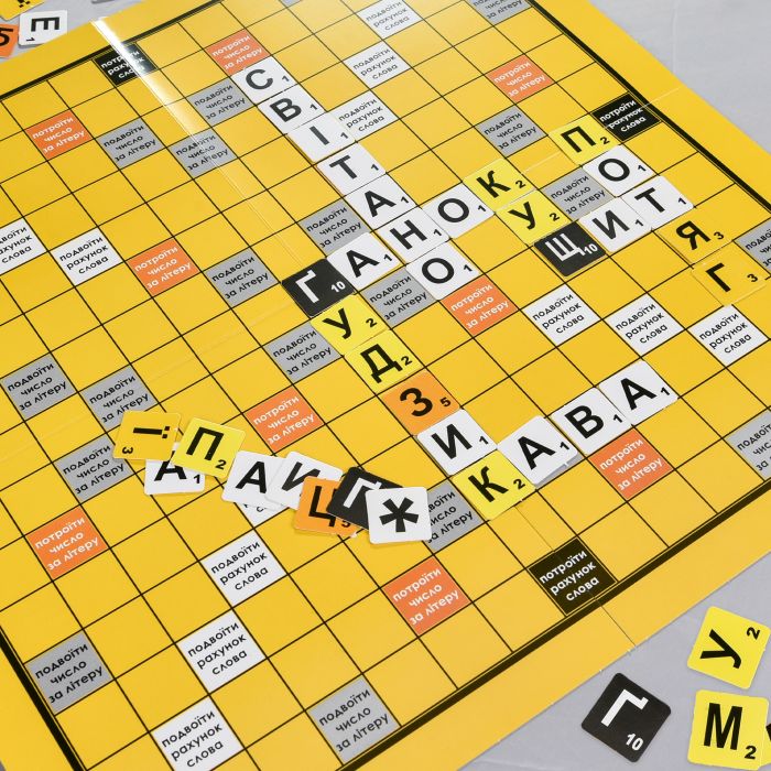 Настільна гра Strateg Ерудит українською мовою (30619)