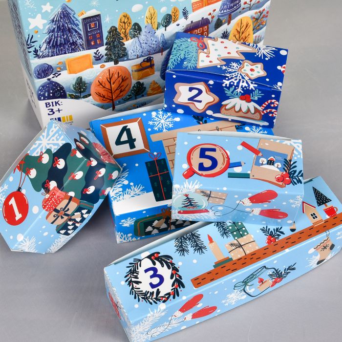 Набір для творчості Strateg Зимовий адвент календар (31047)