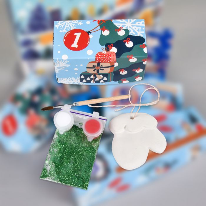 Набір для творчості Strateg Зимовий адвент календар (31047)