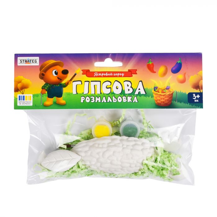 Гіпсова розмальовка Strateg Яскравий город (31060)