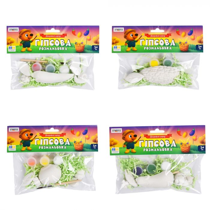 Гіпсова розмальовка Strateg Яскравий город (31060)