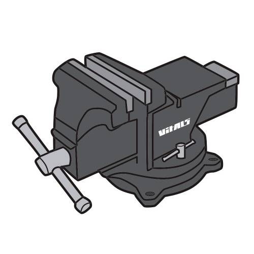 Лещата слюсарні поворотні Vitals BV-150